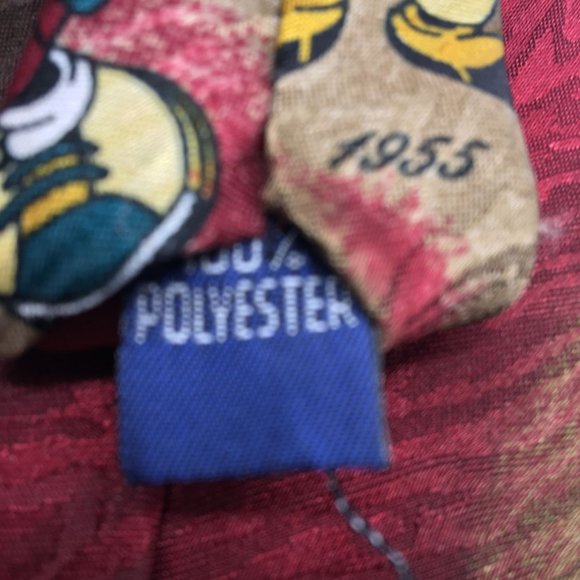 Disney Mickey Mouse Tie Through the Years 57" Long 4" Wide 556306-7965 - Picture 5 of 8